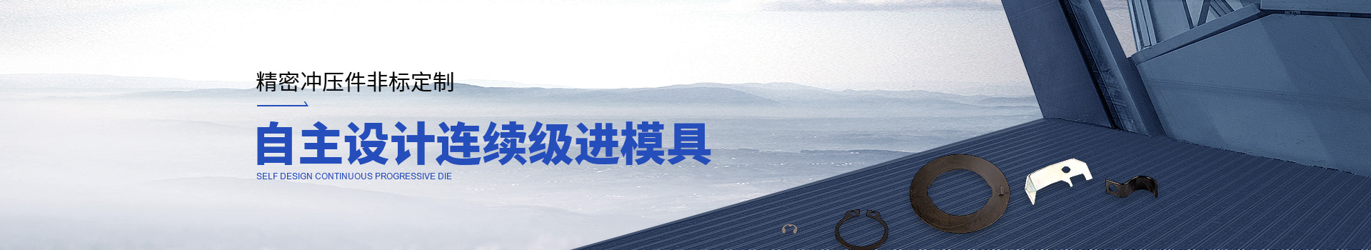 常標精密沖壓件非標定制，自主設(shè)計連續(xù)級進模具